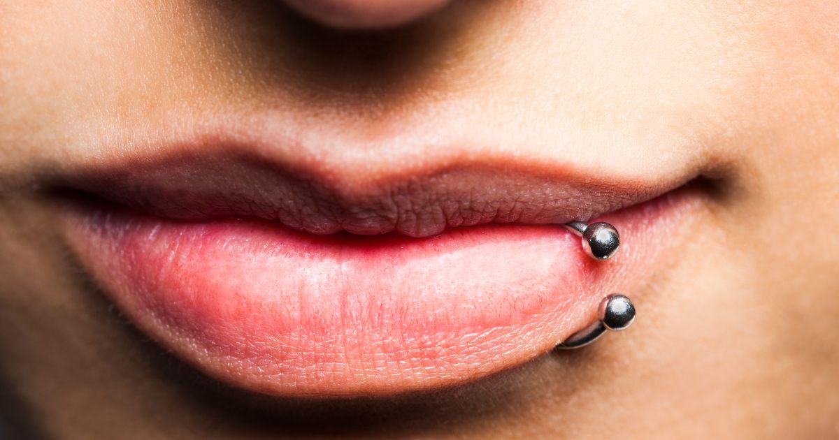 ¿Son perjudiciales para la salud los piercings en la boca?